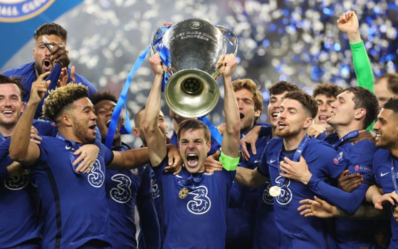 Số Cúp C1 của Chelsea